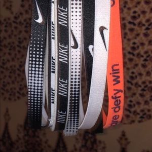 Bundle of 7 Nike and Adidas Headbands